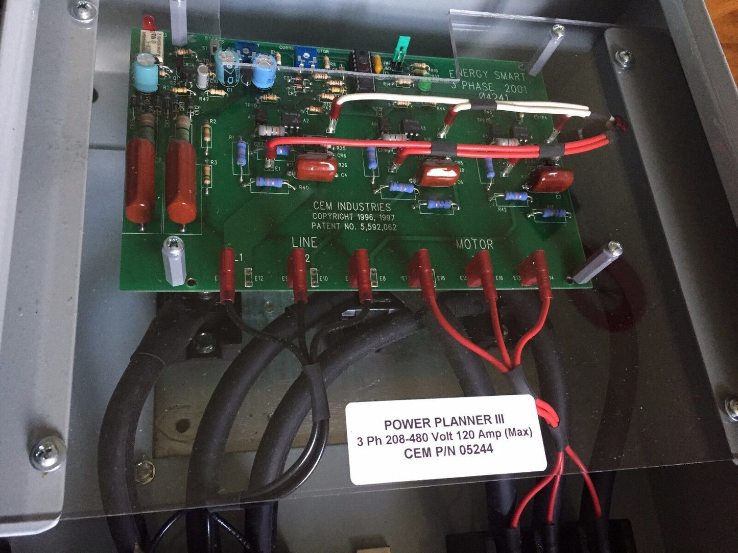 Energy Smart Power Planner Iii,05244 Energy Saving System 3 Phase Motor 120A,Tn