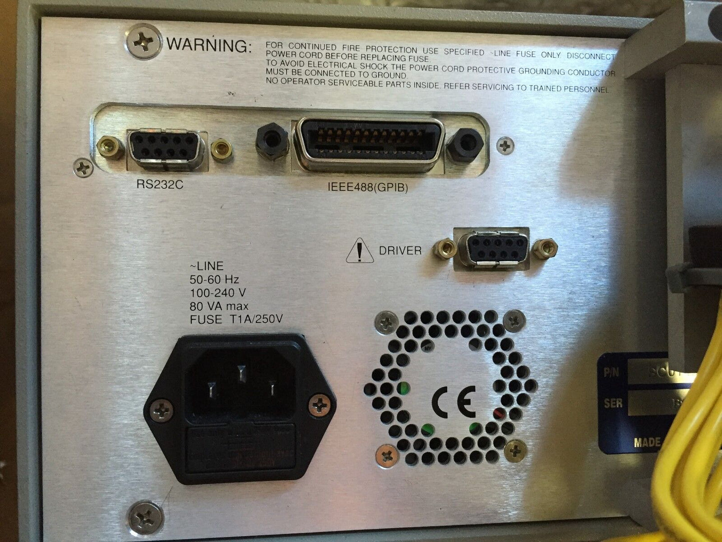 Jds Sc0145-Z000153 Fiber Optic Switch Fiber 46-90,Cl