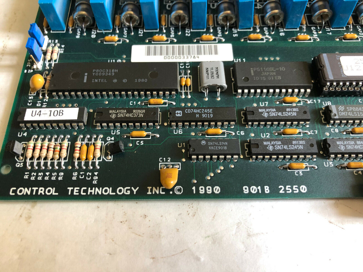 Cti 2550,Control Technology Inc. 901B 2550 Board,Isolated Analog Input 2550,Ch