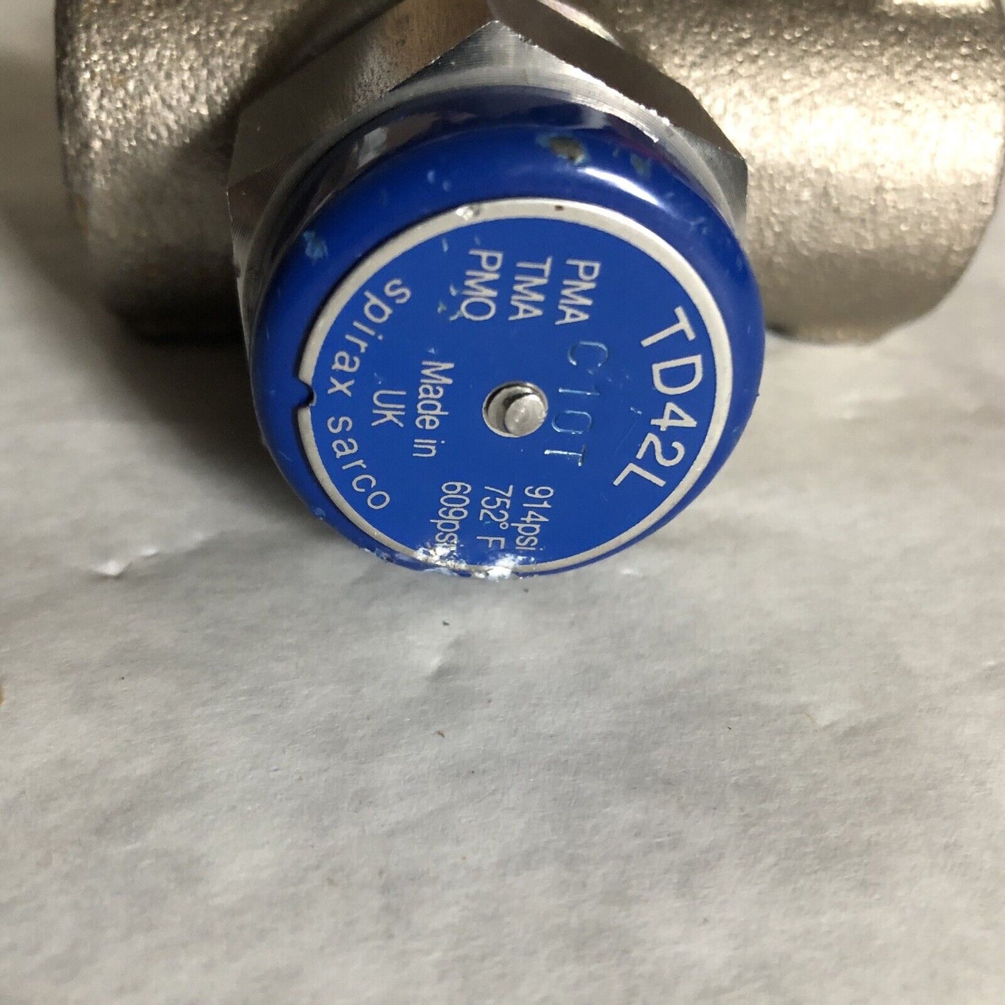 Spirax Sarco 3/4 Npt Td42l Cool Blue Thermodynamic 3/4” Steel Steam Trap,Sk,Bt