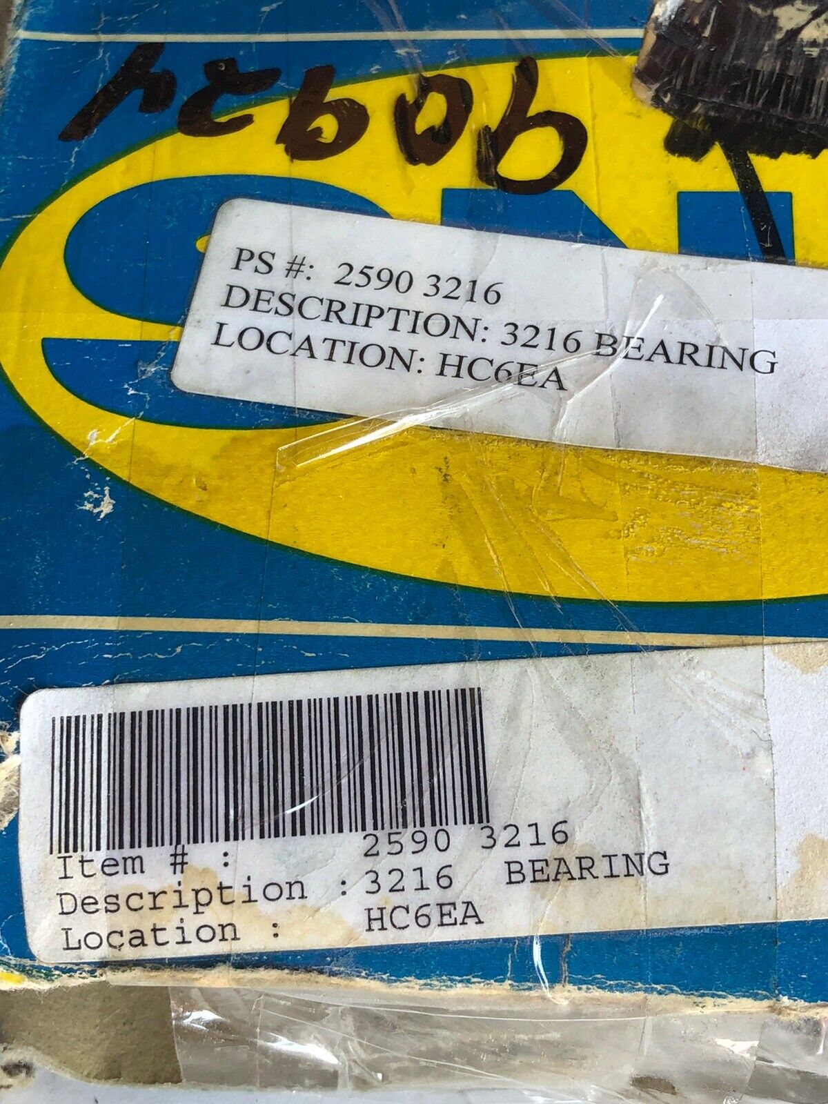 New Snr 3216 F25 J Ball Bearing 3216,Bp