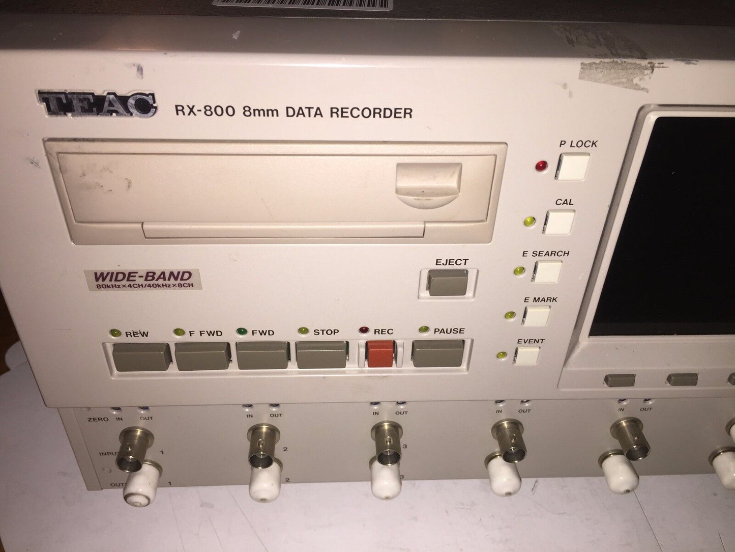 Teac Rx808wb Teac Rx-800 8Mm Data Recorder,Bg