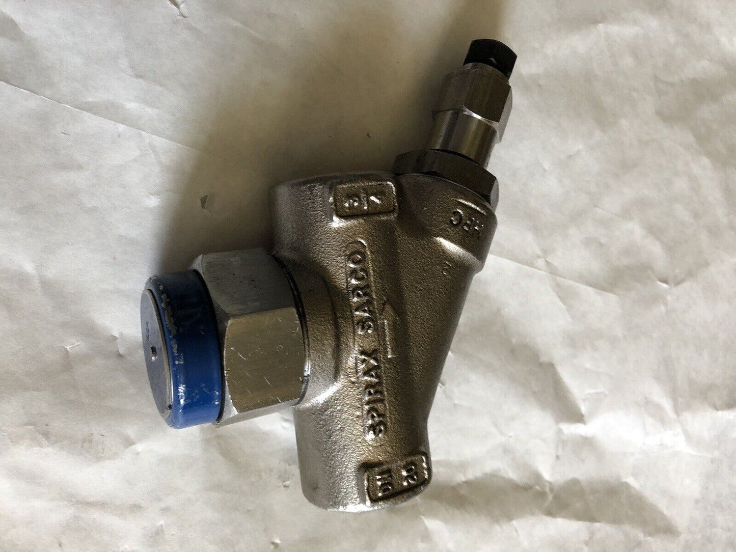 Spirax Sarco Td42h W/ Blowdown Valve Thermodynamic 3/4” Steel Steam Trap,Bk