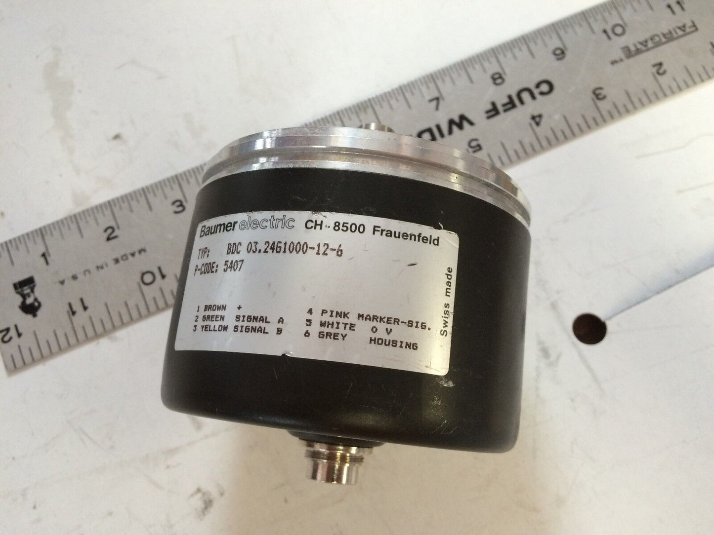 Baumer Electric Ch 8500 Bdc-03.2461000-12-6,Baumer Bdc-03.24G1000-12-6 ,Cx
