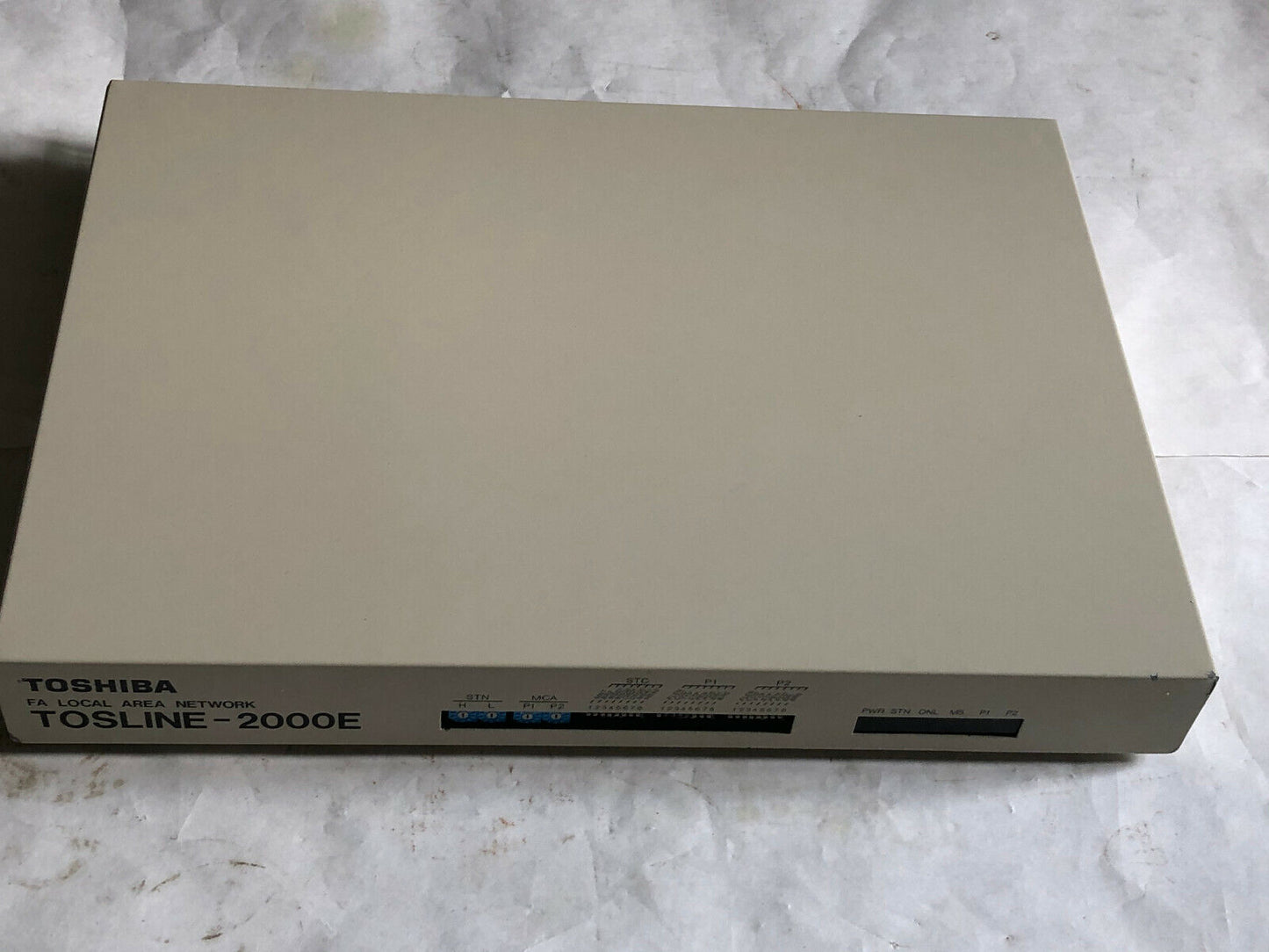 New Toshiba Tosline-2000E Fa Local Area Network ,Type Tl2e,Form V20,Fe