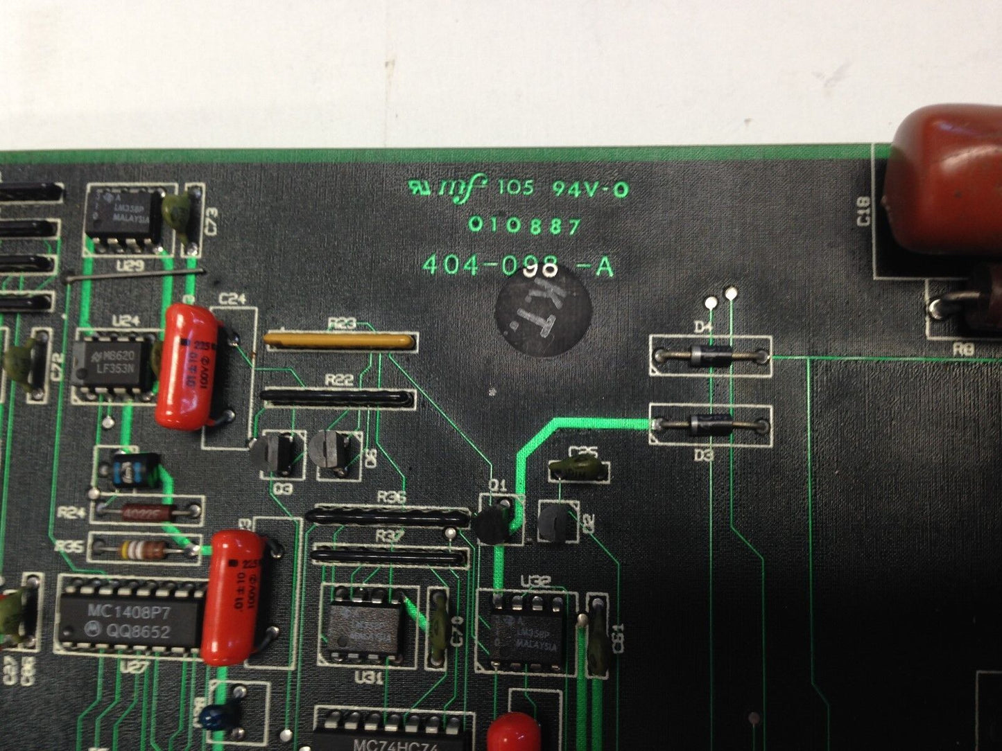 Vee Arc 404-098-A Pc Control Board W/ Keypad 930 700 010887,Vee Arc 404-098, Dh