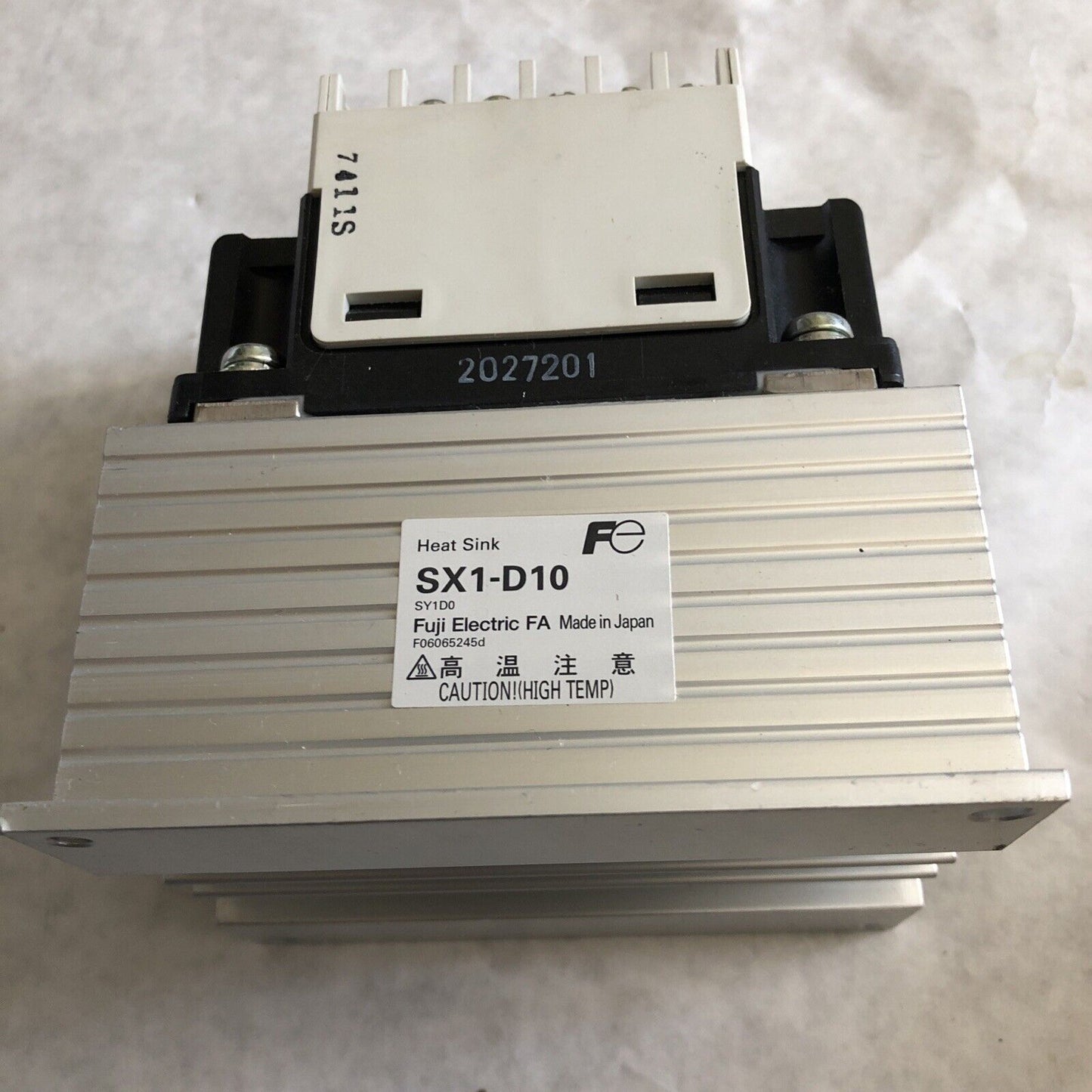 New Fuji Ss202-1Z-A1 Solid State Contactor Heat Sink Sx1-D10 ,Ed