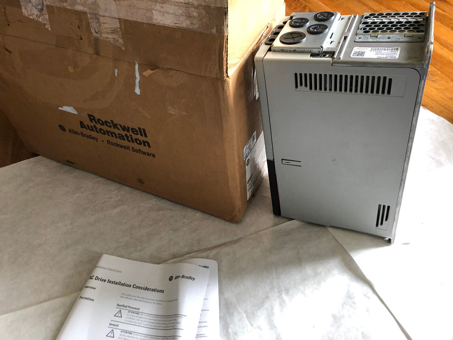 New Allen Bradley 20Bd014a3aynand0 /B Powerflex 700 Ac Drive 480V 14Amps,10Hp,Ay