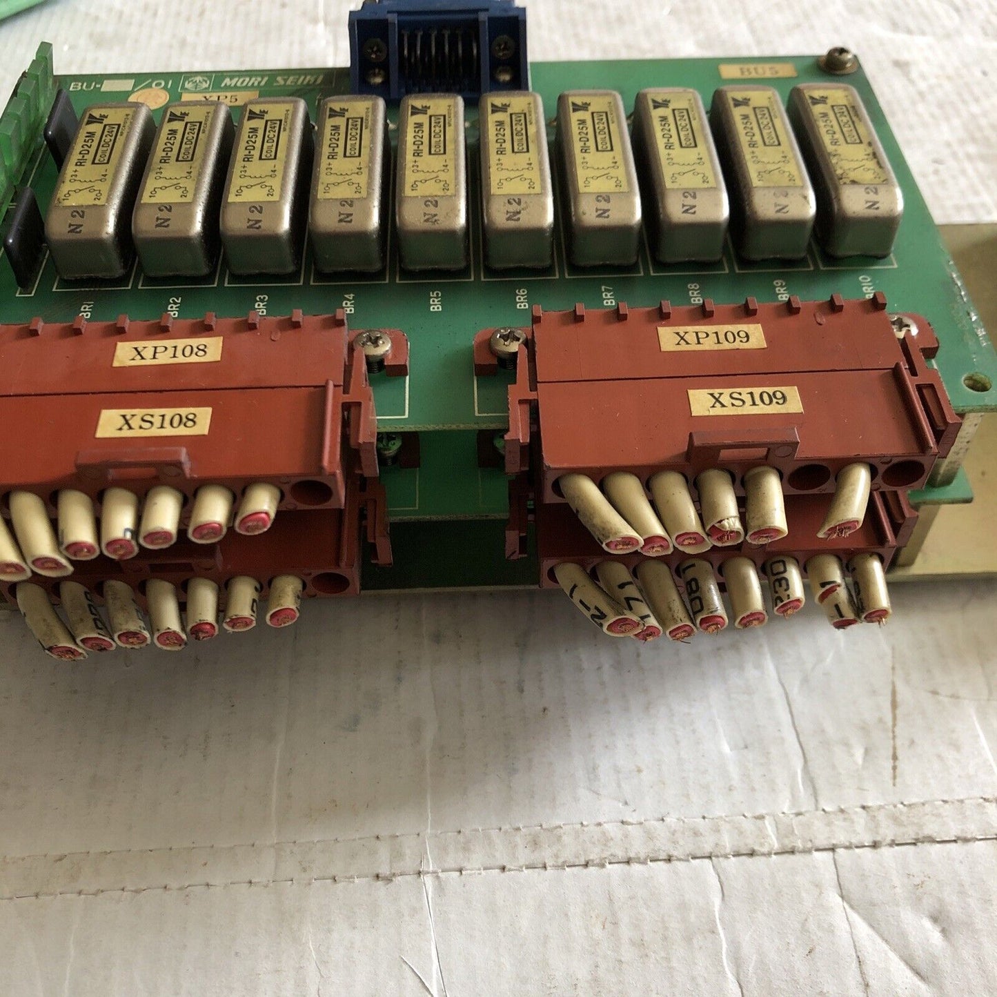 Mori Seiki Bu 01,Mori Seiki Bu/1 Bu/2,Ri-D25m Board Relay,Bu O1,Xp5,Bu5,Dg
