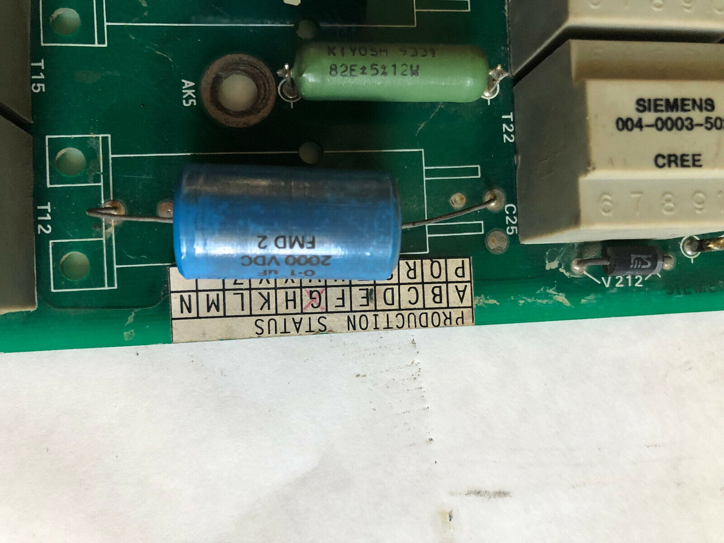 Siemens 6Qn2001-2Pt,060 9707 001 4B Board Drive,6On2001-2Pt, 60N2001-2Pt ,Sb