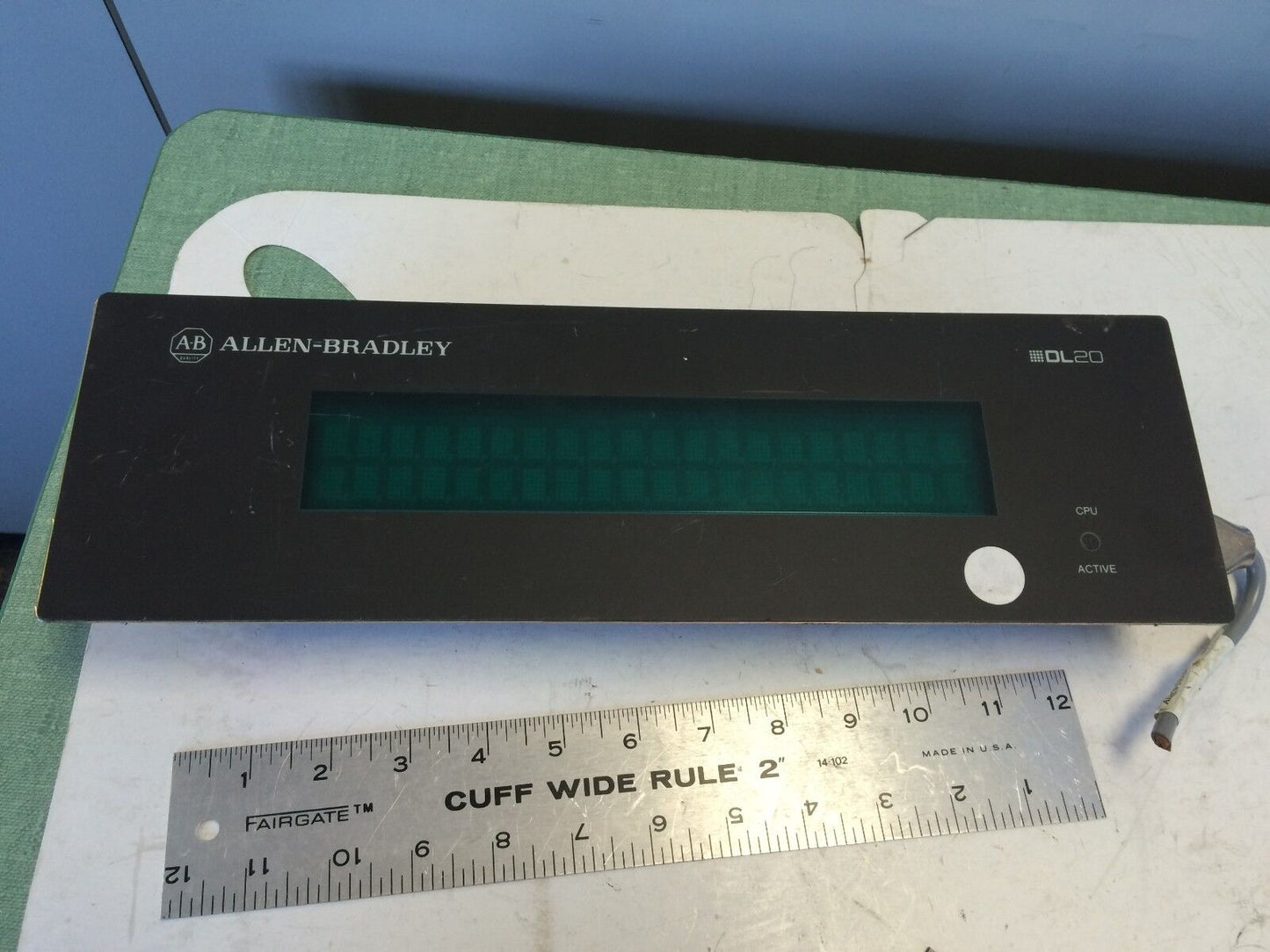 Allen Bradley 2706-B21j16c1,Dl20 Operator Interface Message Display,Bw