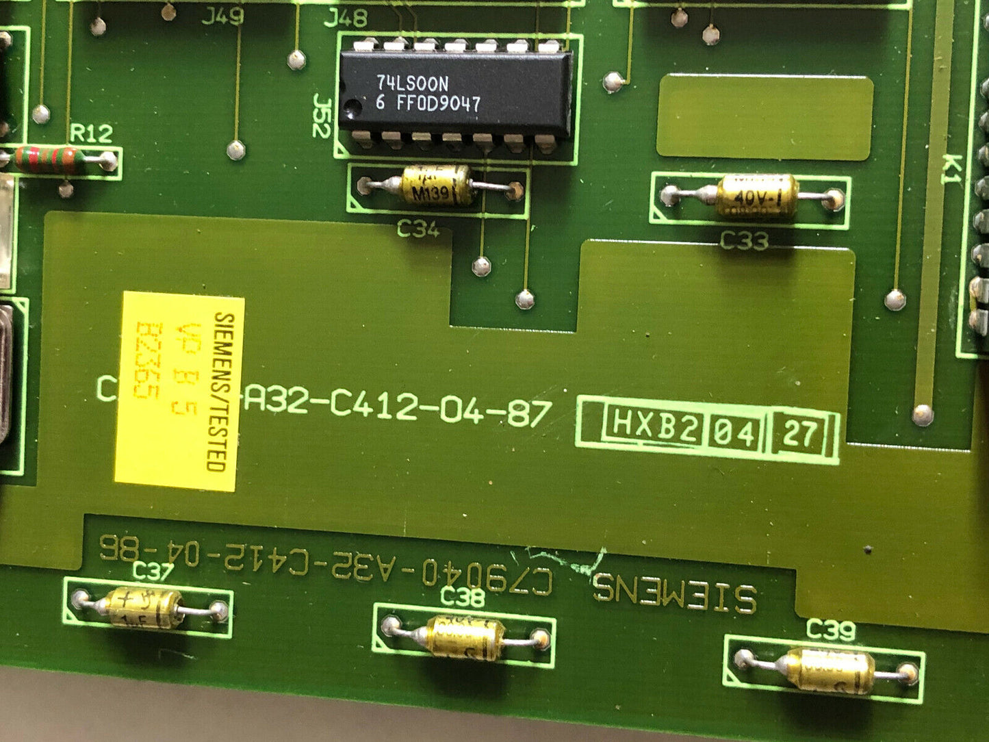 Siemens 6Ds1220-8Aa Teleperm,C79040-A32-C412 -04-86,C79040-A32-C411-04-86,Bm