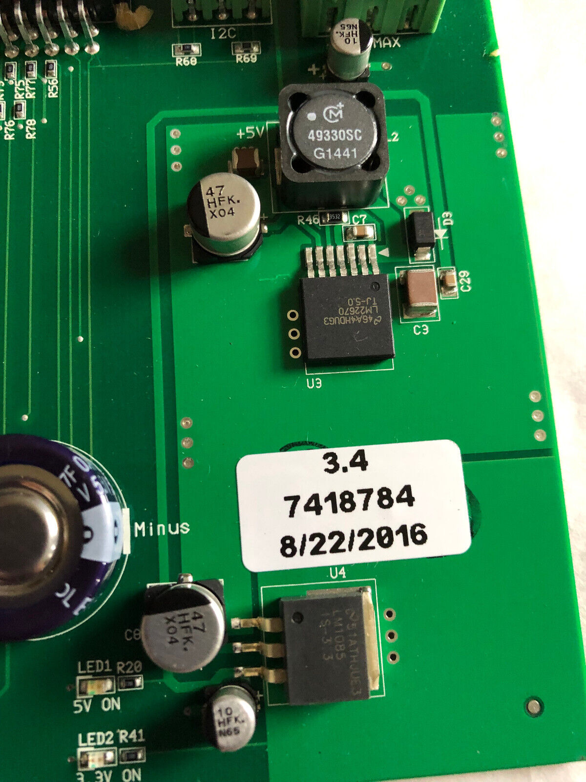 Spx 3253067 Smart Control Board,Ccs 3.4 7418784,Cw