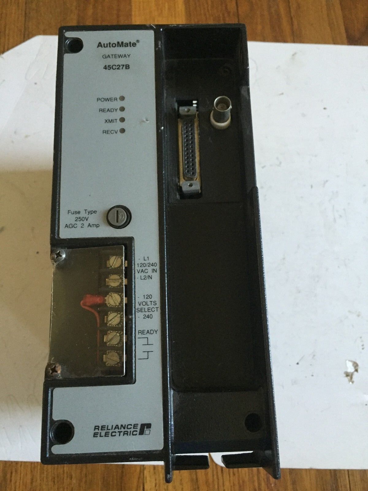 Reliance Electric 45C27b,802803-33Rf Communications.25A,120/240Vac,Bi,Ee