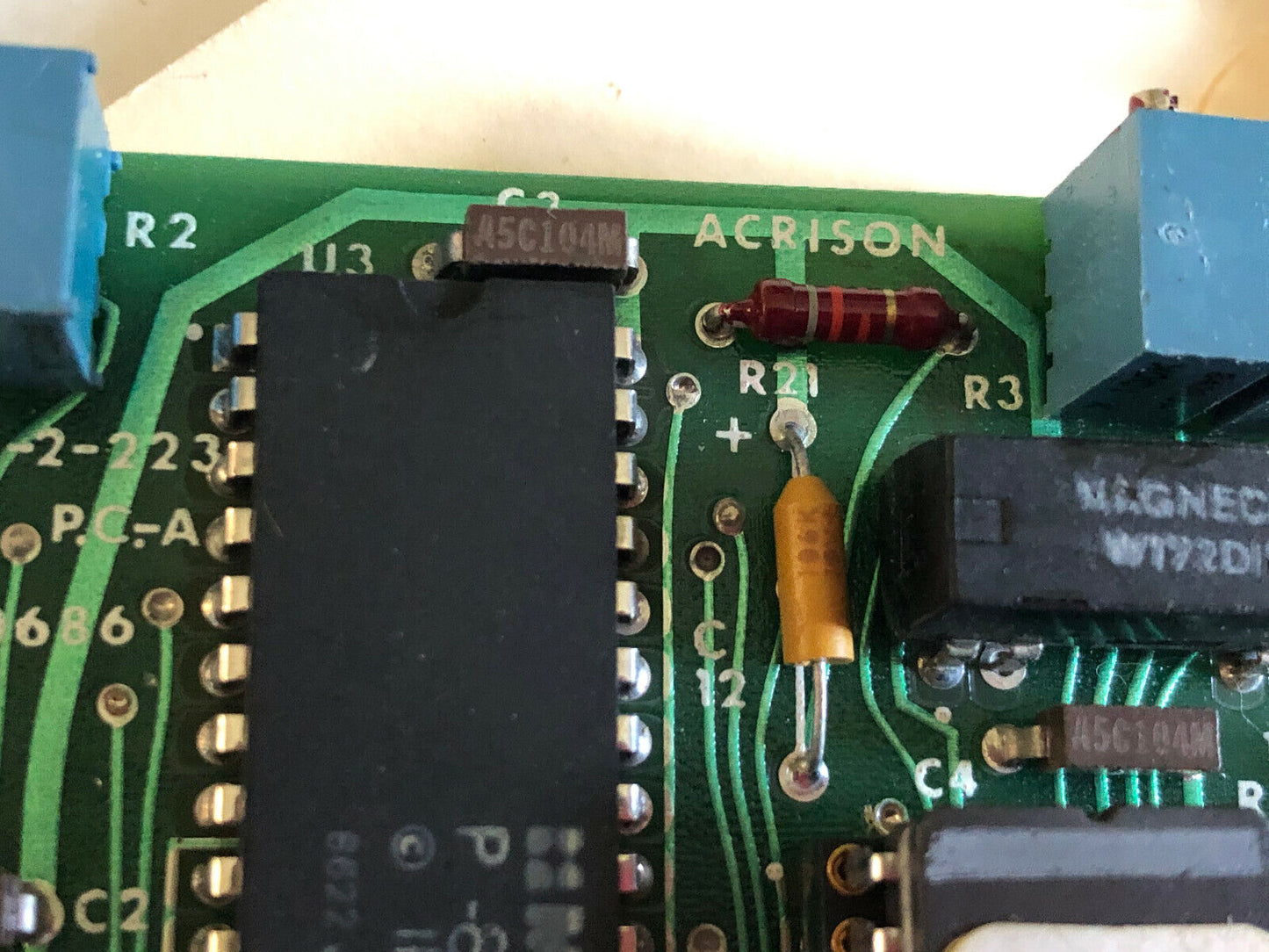 Acrison Version Ii Md Ii Plc Control Board Md-2-223 V2 Motor Controller #2,Ar