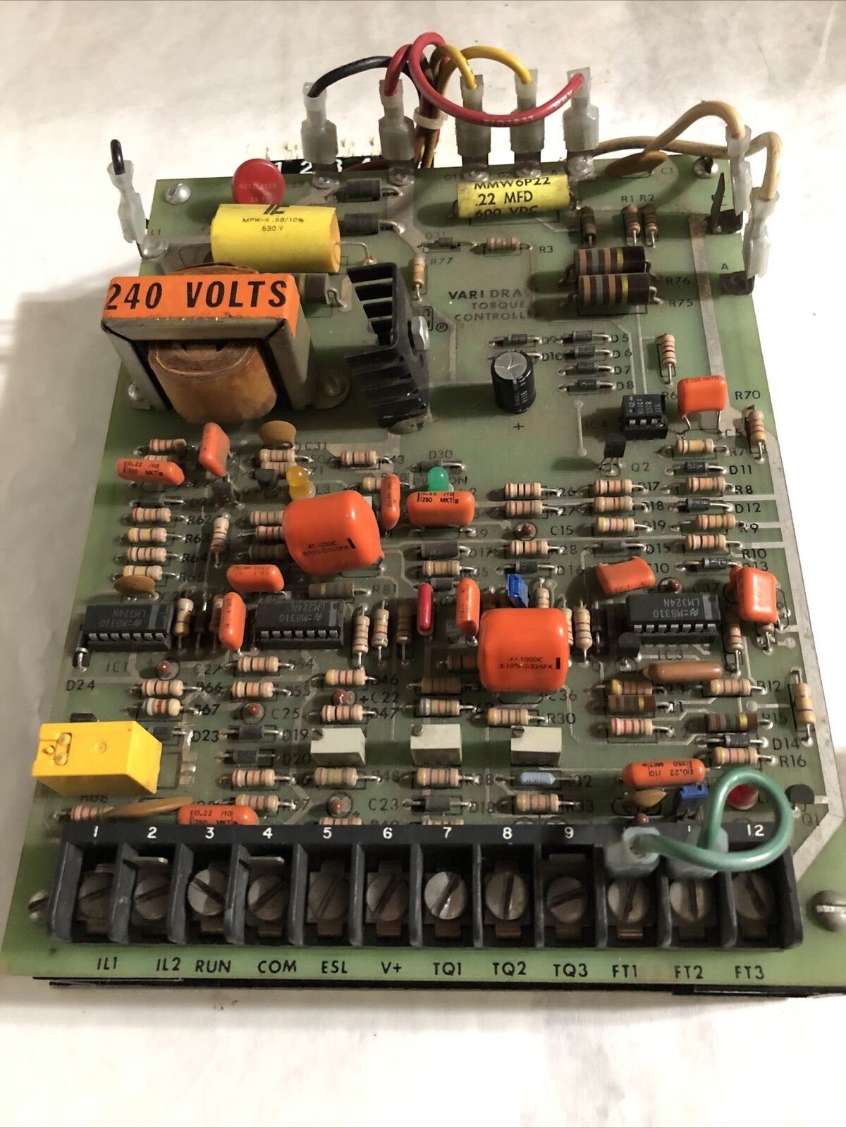 Hpc 710212 Varidraw Torque Controller, 1-Phase, 240 Vac,Fd