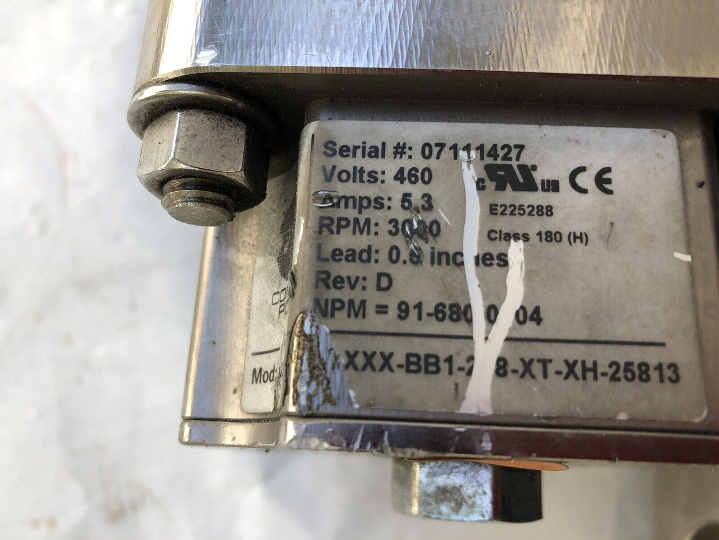Comau-Pico Gsx40-0605-Xxx-Bb1-268-Xt-Xh-25813 Linear Servo Actuator,Tg