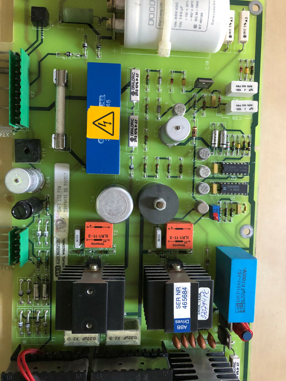 Allen Bradley 3500-P07,3500-Po7,Saft 172 Pow,58094498 Db 900917 Power-Supply,Cg