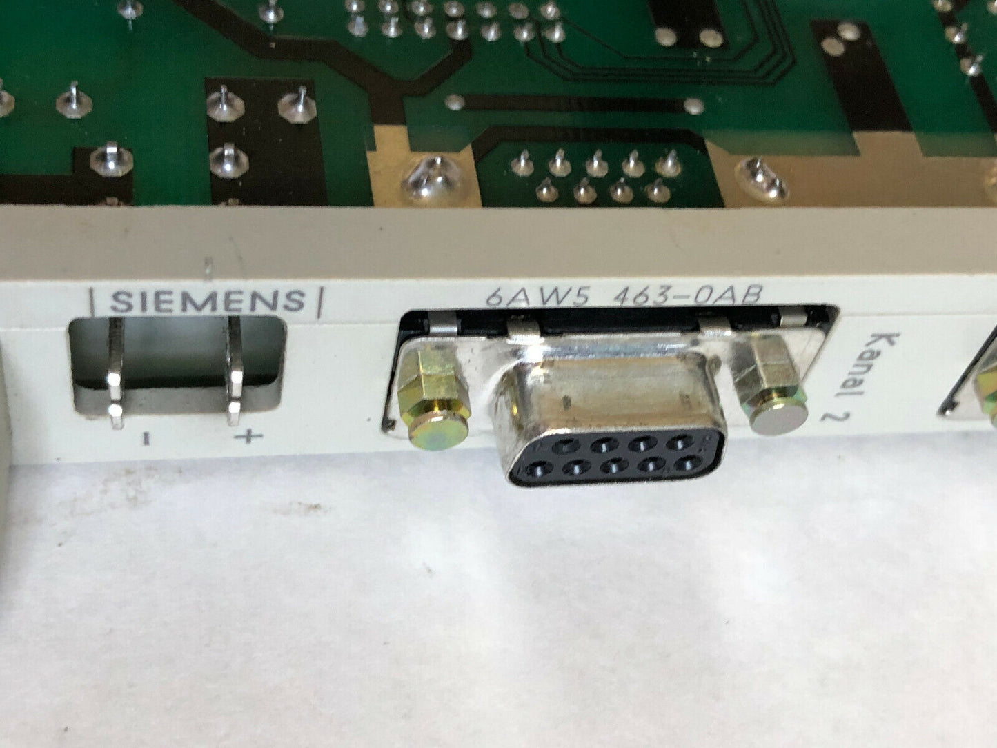 Siemens 6Aw5 463-0Ab,Moby-Mim2502,Asm 709 90 483/A Channels (O) ,Cf
