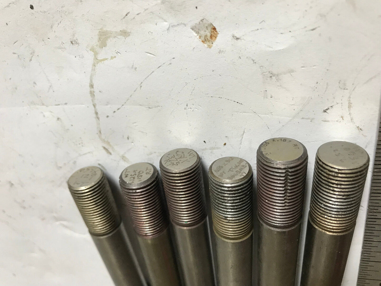 Lot 6 1/2 Strippit 125X180 Wilson Turret Rectangle Punch .031X.375,125X189,Em