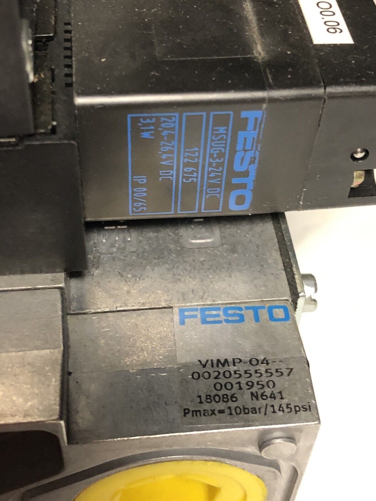 Festo Vimp-04 0020555557 Valve Muhx2-Zp-D-2-24G,Vl-5/3E-D-2C,Iepl-04-D-2 Vigk,Ew