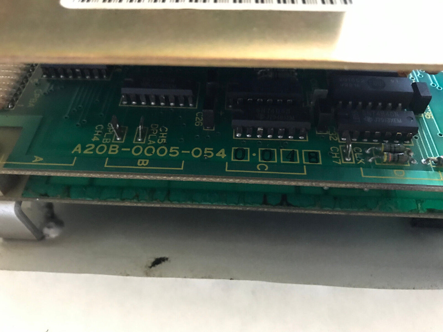 Fujitsu A02b-0030-C130 Fanuc Dro Panel Option Unitn 0132 Mazak Lathe Cnc,Si