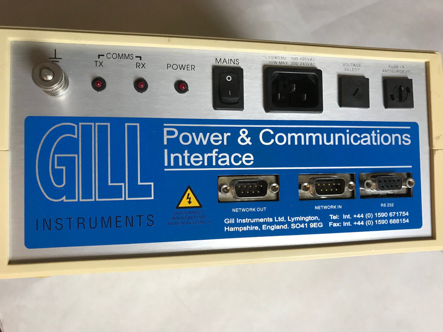Gill 1255Pc Instruments 1255-00-010 Power & Communications Interface,1255 Pci,Sb