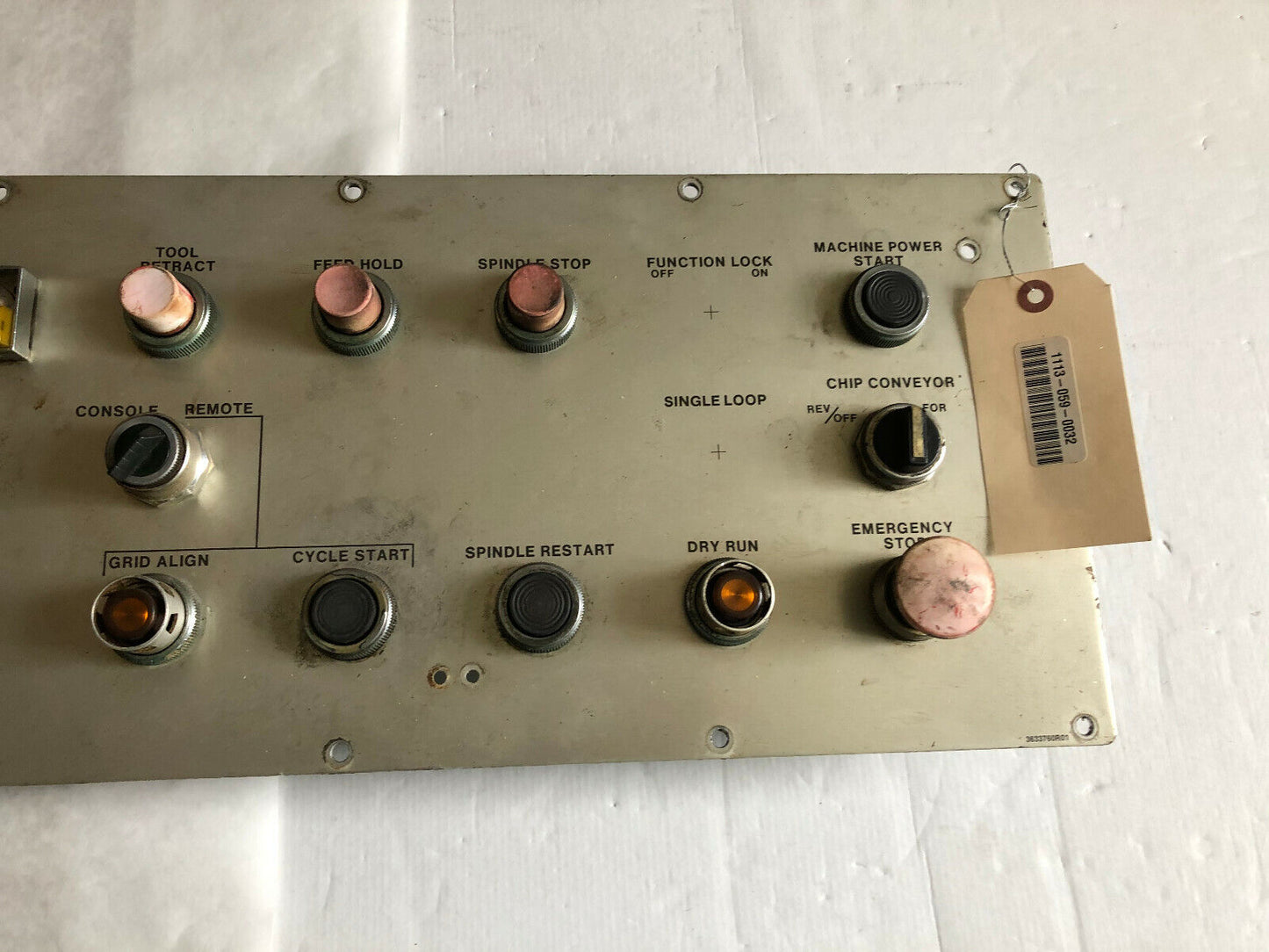 Cincinnati Milacron 3633760R01,Cnc Lathe Operator Interface Panel Display,Hc