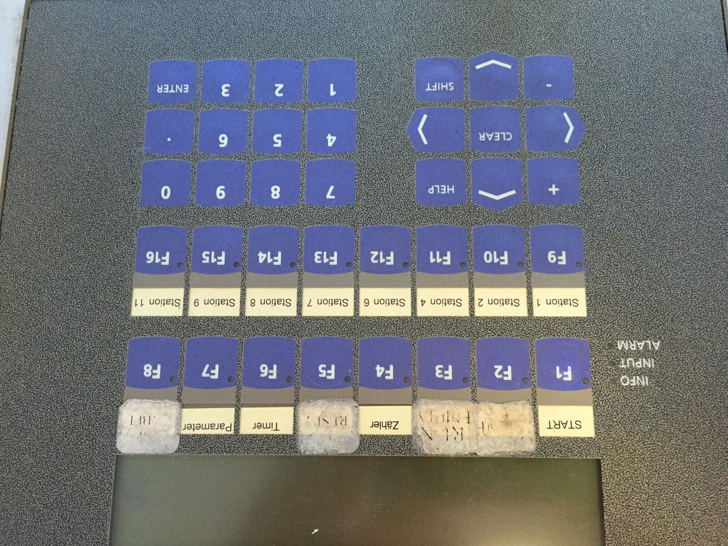 Intersys Bs 1200 Operator Interface Panel,Aa