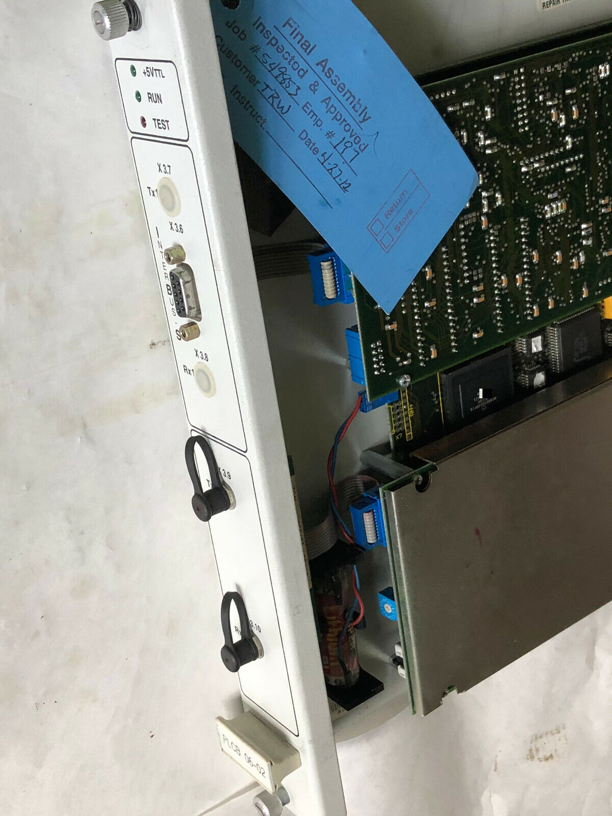 Ingersoll Rand Plcb 06-02,Plcb 06-02-Fw,Ibm1 109-0728-3A12 Interbus-S,Plc3-03,Da