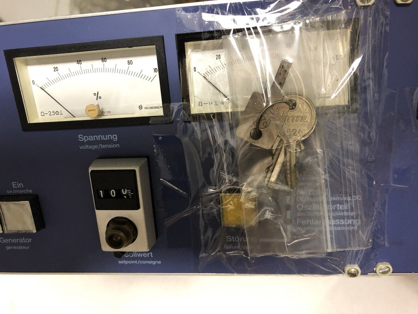 Huttinger B 38-0163-05,Fhf C 40-1110-01-01,0-100V,Tig 037004,B 38-0163-05,Ez