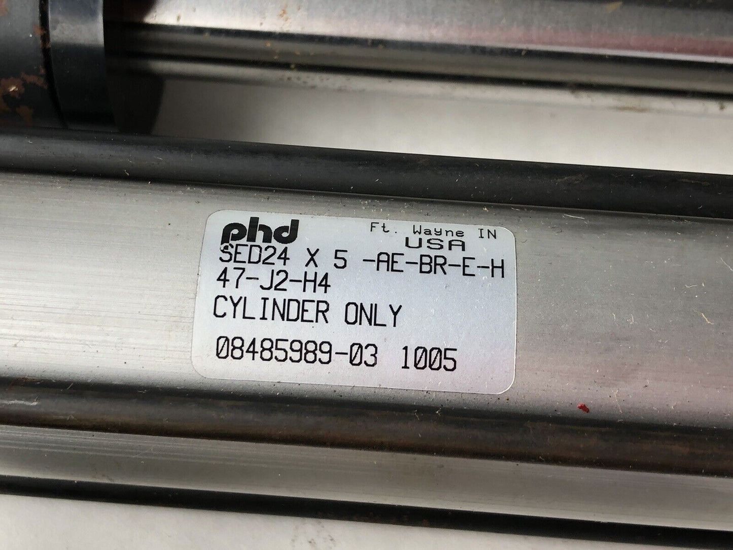 Phd Sed24x5-Ae-Br-E-H 47-J2 Sld&Cyl Pneumatic Slide Cylinder, Rodlok 63647-03,Da