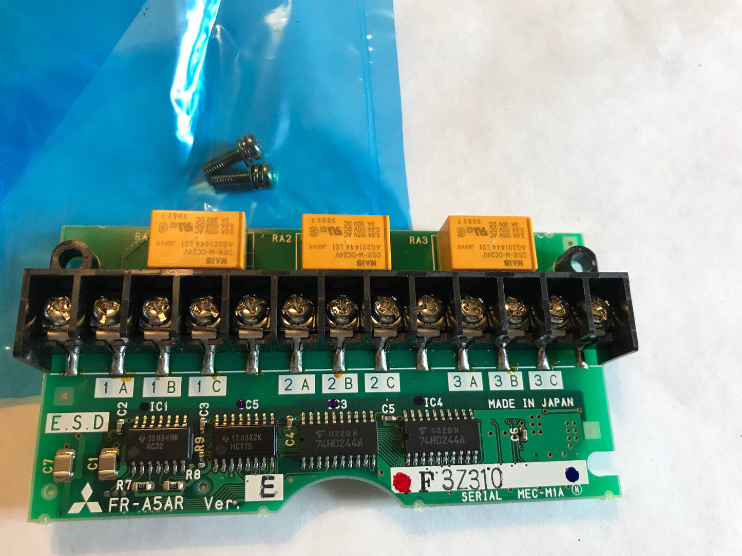 Mitsubishi Fr-A5ar,Yn7000k79c,Transistorized Inverter Relay F3z310 Bc186a310,Ad