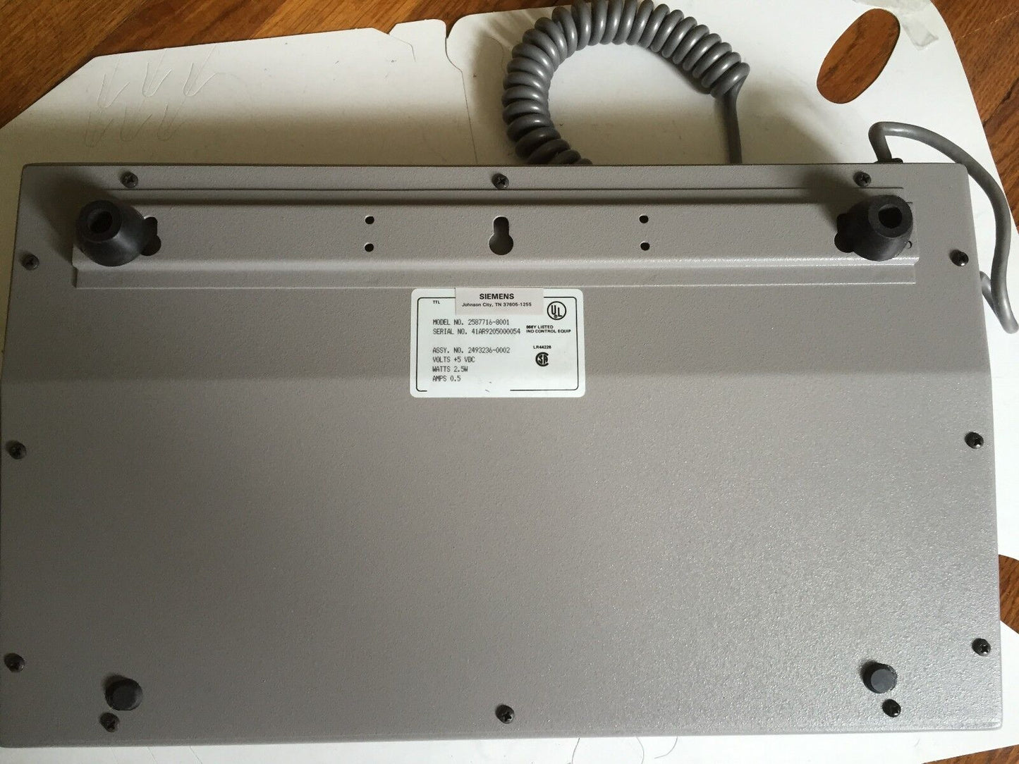 Siemens 2587716-8001,2493236-0002,0.5Amps Keyboard Mod ,Bh