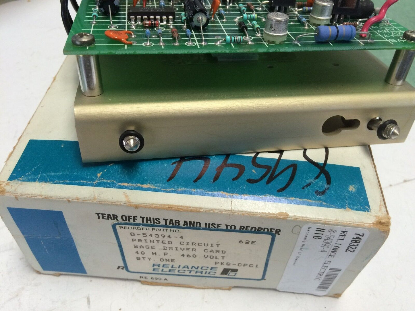 Nib Reliance Electric 54394-4 Pc Board Driver Inverter 0-54394,En,Cn