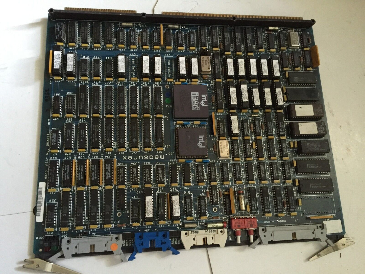 Measurex 08546401 Rev.A,Mx63,053629 Honeywell Mx63 Pcba / Mx63 Cpu,Tc