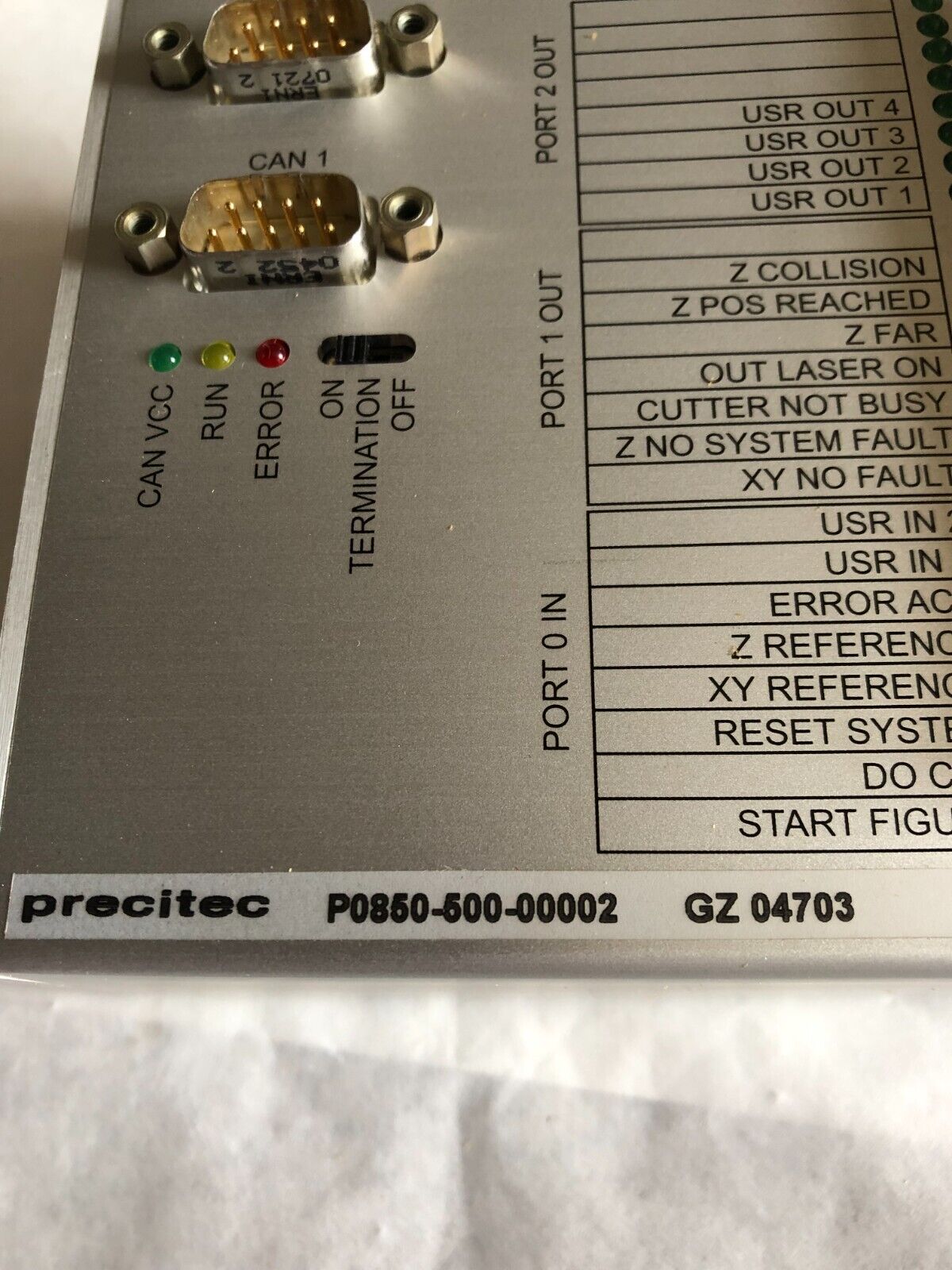 New Precitec P0850-500-00002 Gz 04703,Fc V2.01 Power Supply Module,Bt