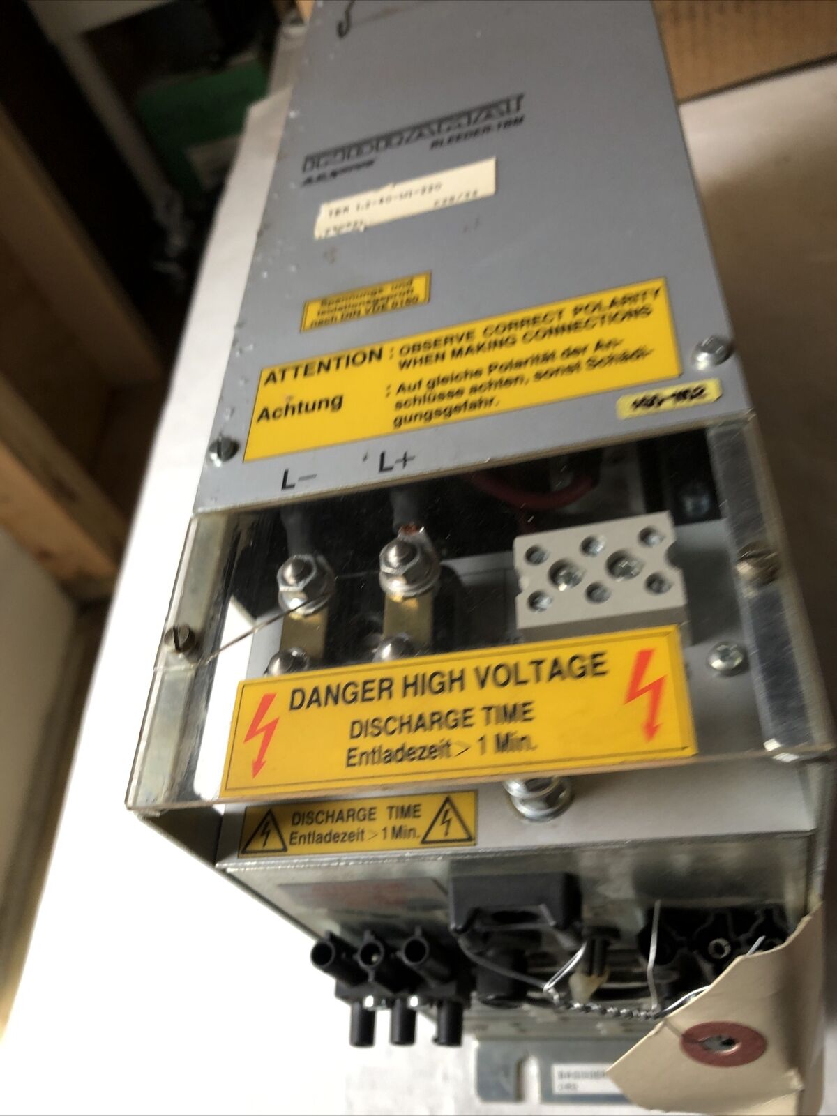 Indramat Tbm 1,2-40-W1-220,Tbm-Bleeder Tbm 1.2-40-W1-220 Ac Servo Drive,Fm