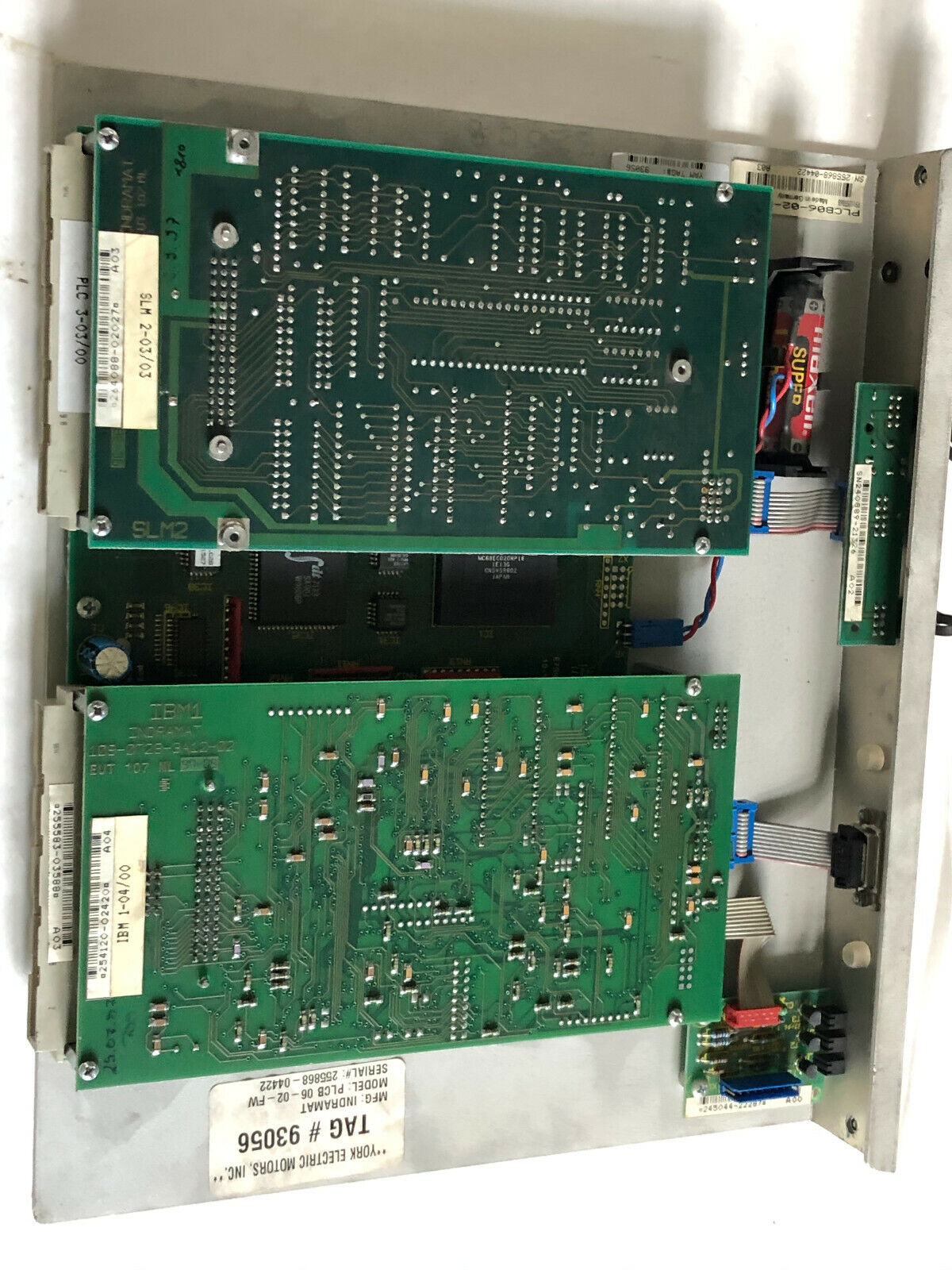 Ingersoll Rand Plcb 06-02,Plcb 06-02-Fw,Ibm1 109-0728-3A12 Interbus-S,Plc3-03,Da