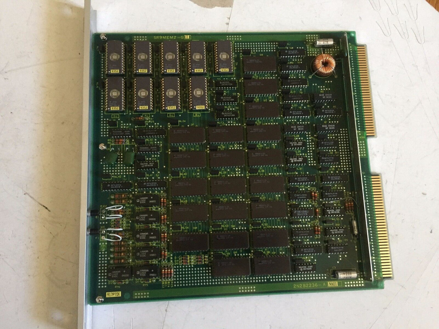Toshiba 2N2b2236-A,Toshiba 2Z2b0048-1,Mem2 G001,Sr9mem2-G1 Memory,Sr9mem2-G1,Cs