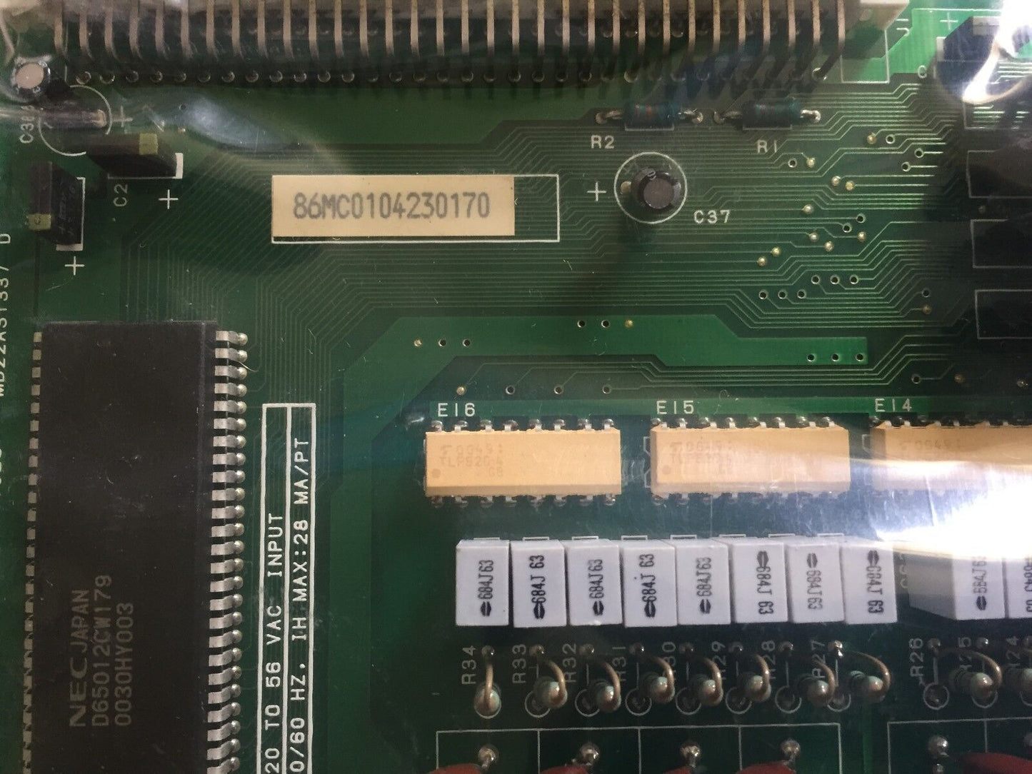 New Siemens 505-4032A,505-4032, 24Vac Input 32Point 20-56Vac 8/Common,By