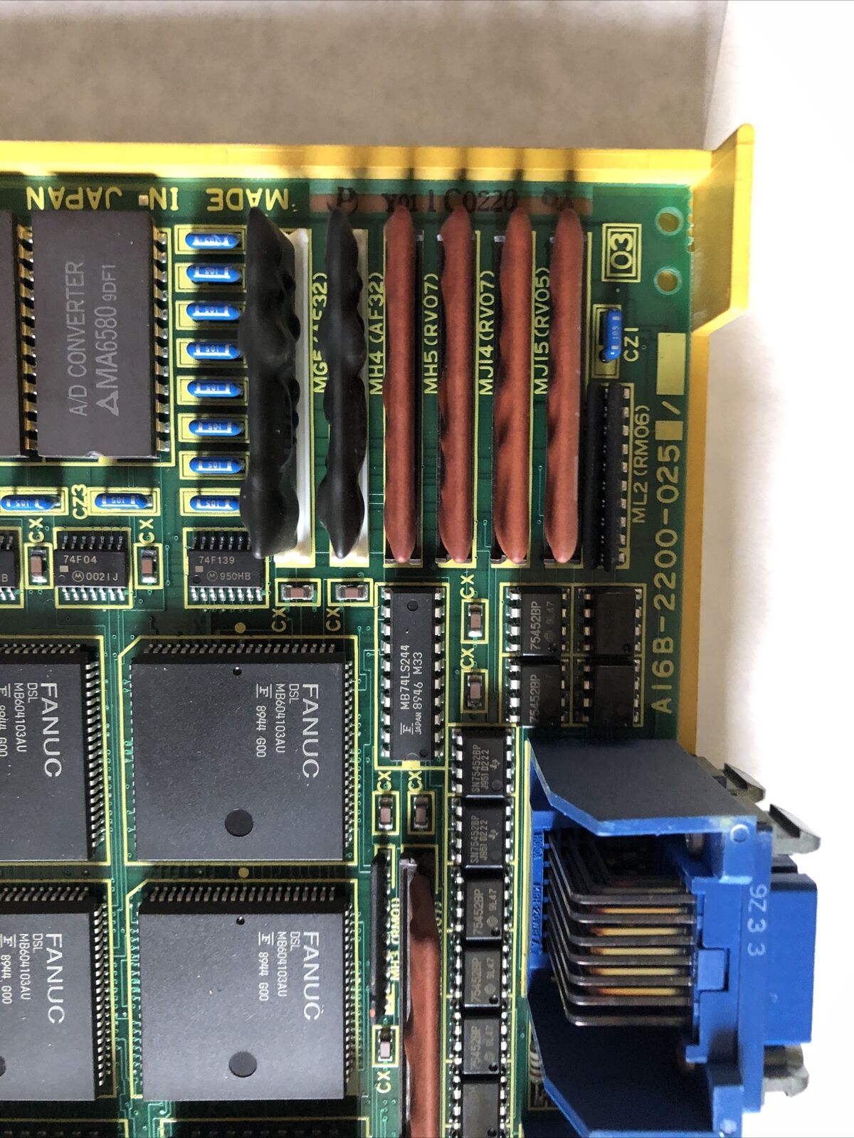 Fanuc A16b-2200-0250/05C,4 Axes Control,Fanuc A16b-2200-025,A16b-2200025,Su,Eb