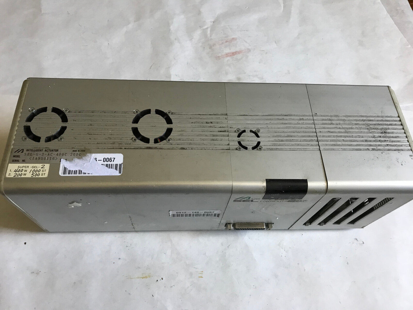 Ia Sel-G-2-Ac-400C.200C Seuper Controller Intelligent Actuator,Sel Type G Ac,Ad