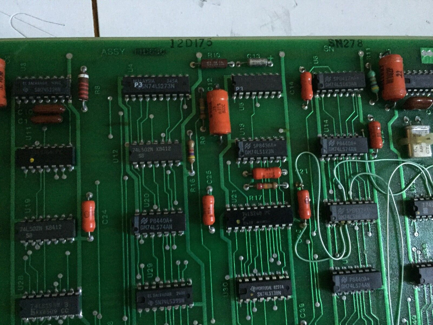 Boston Digital 11D636,10E351 Rev C,Floppy I/O Card 1-8,1-8B,Digital Board,Bs