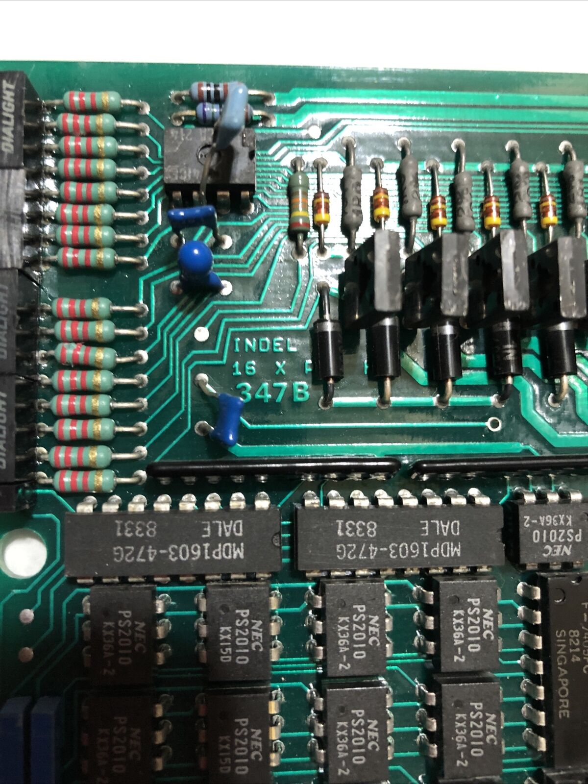 Indel Ics 16 X Pa 347B Indel 16Xp 347B Pcb Board,Db