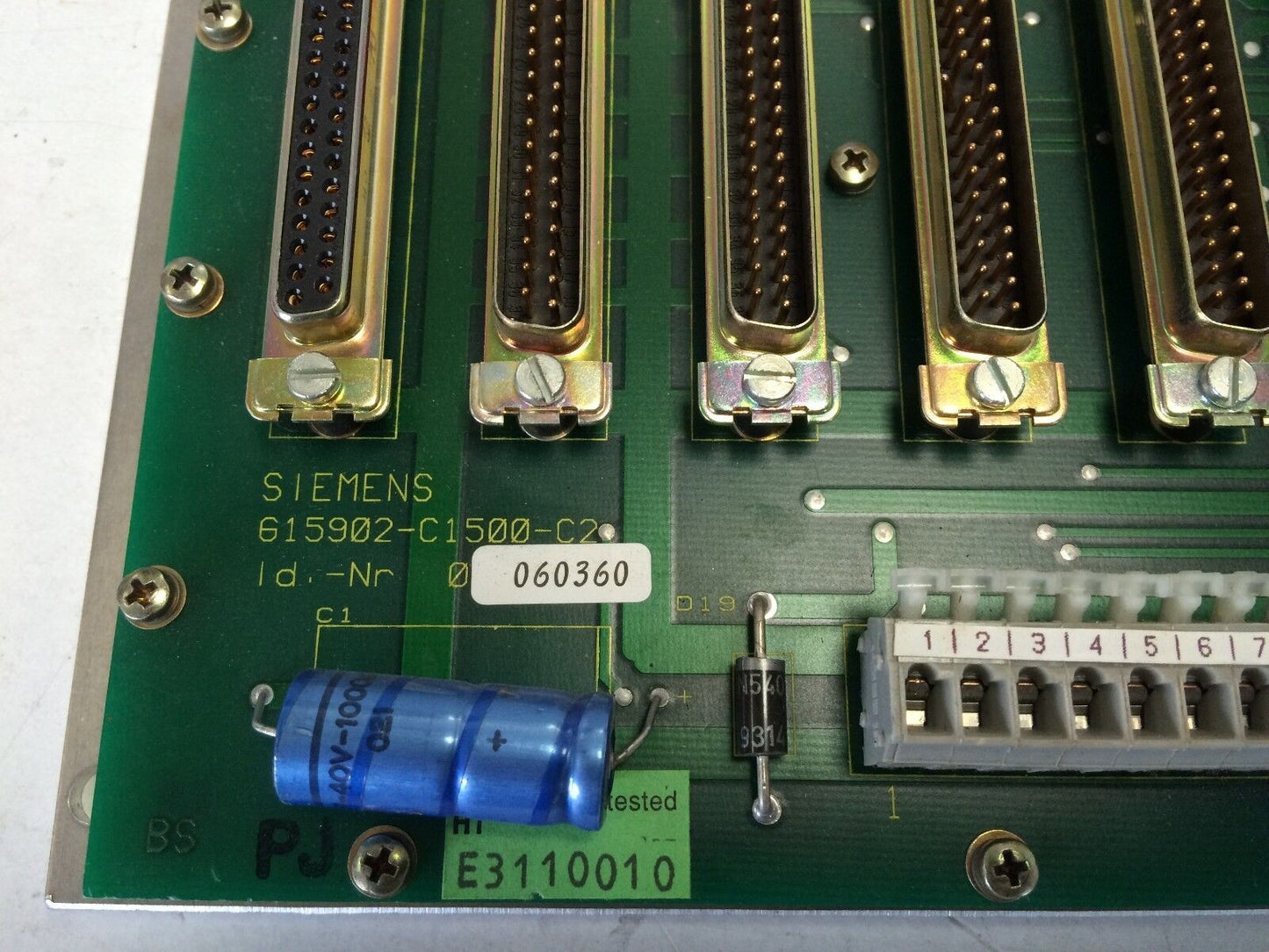 Siemens 615902-C1500-C2 Plc Communication Multiple Connector G15902-C1500-C2,Cd
