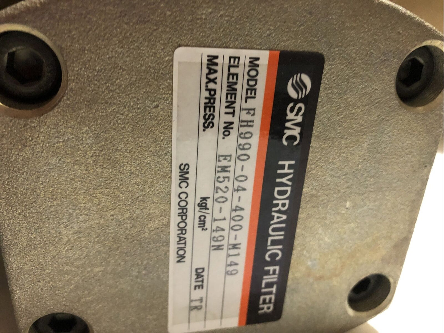Smc Fh-990-04-400-M149 Filter Hydraulic Suction,Em520-149N,Ab-202H,Ab-201H,Dj