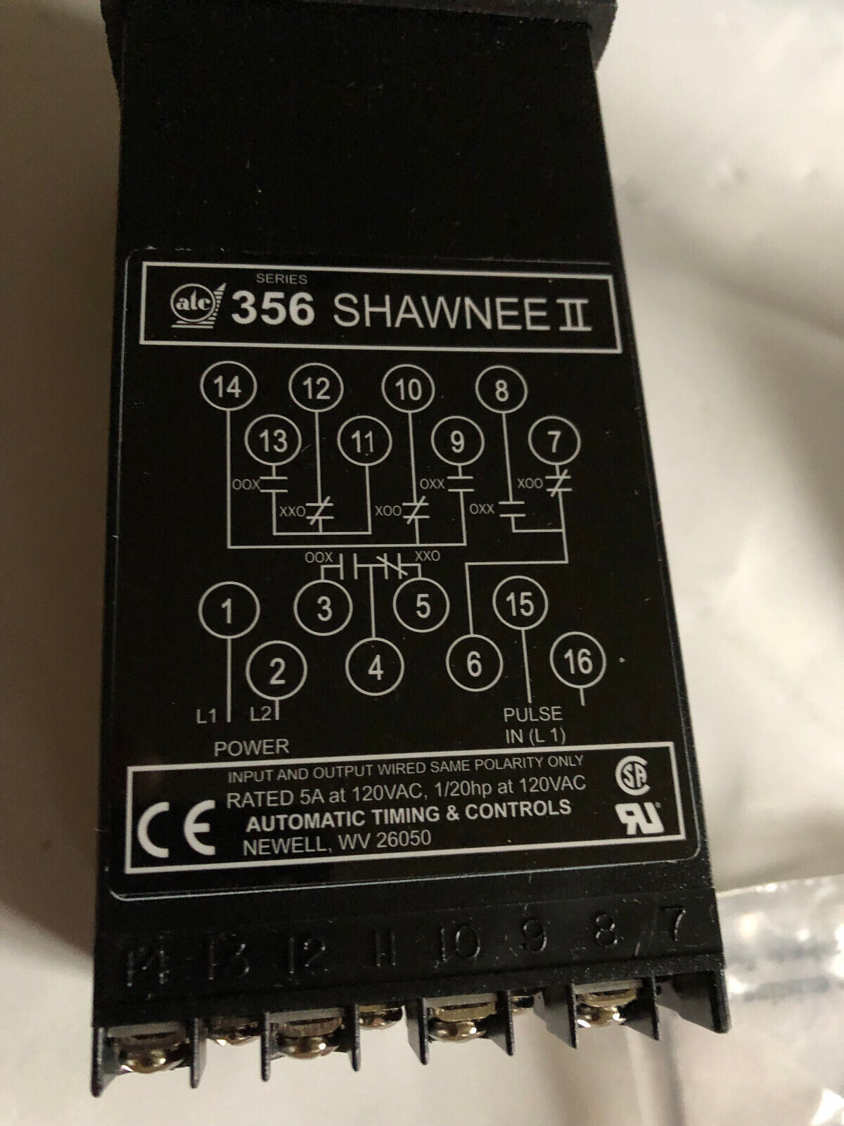 New Atc 356C350q30px 356C Series Panel Mount Counter,356 Shawnee Ii,Bj