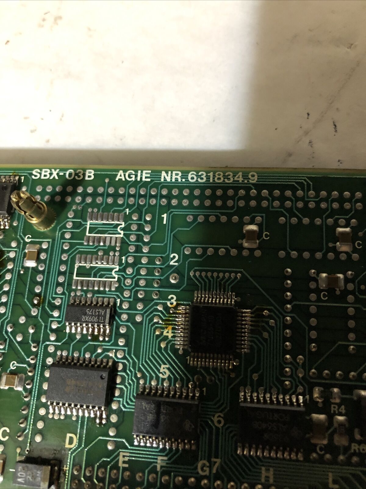 Agie 623.972.7,Sbx-03 C,Sbx-03B,631834.9 Pcb Card Circuit Broken Pin Bolder,Bx