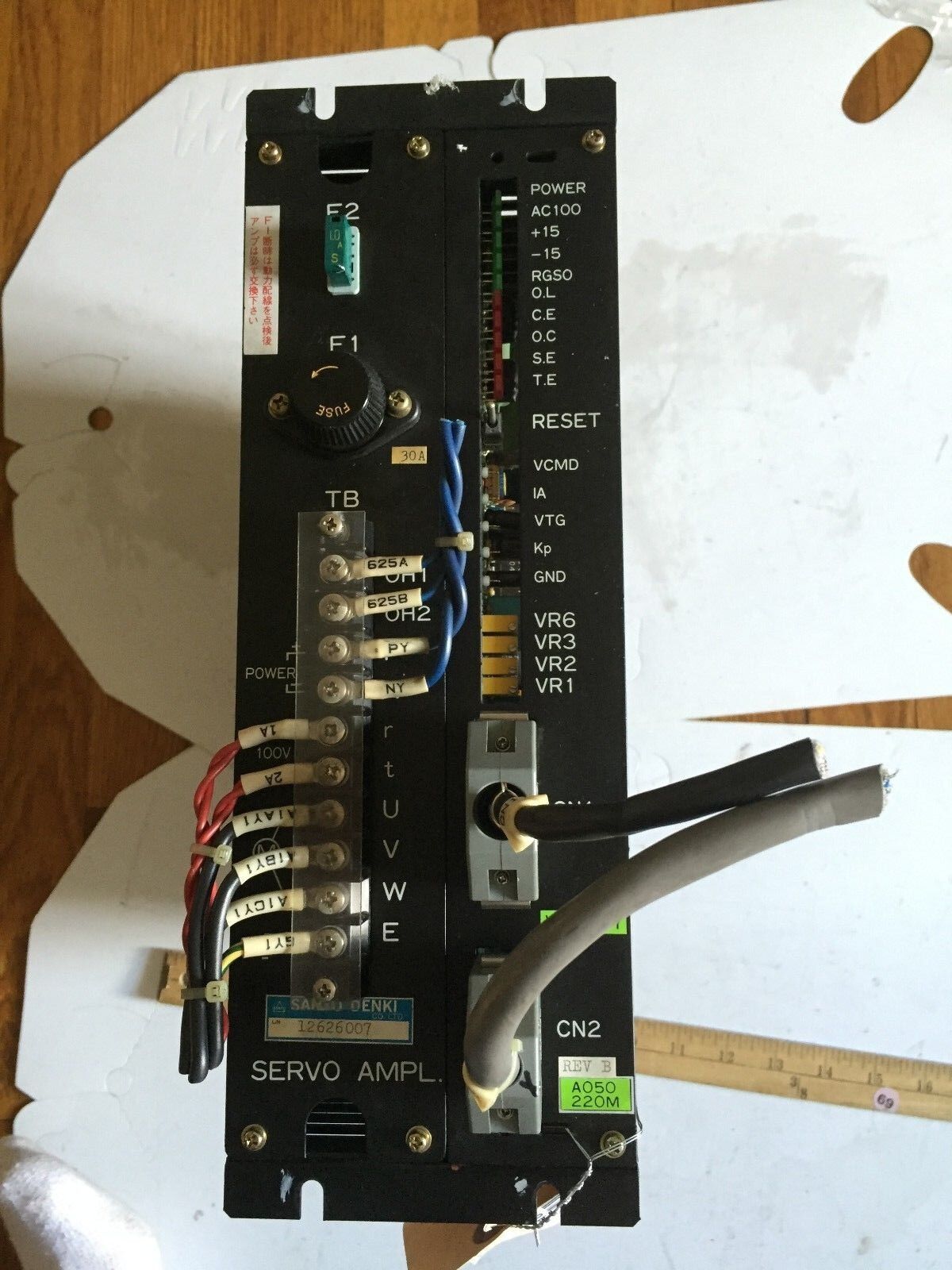 Sanyo Denki 27Ba050fxth1, Bl-Super Servo Amplifier,27Bao5ofxth1,Bb